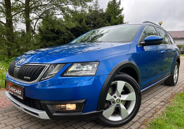 Skoda Octavia cena 67990 przebieg: 191000, rok produkcji 2017 z Zagórz małe 436